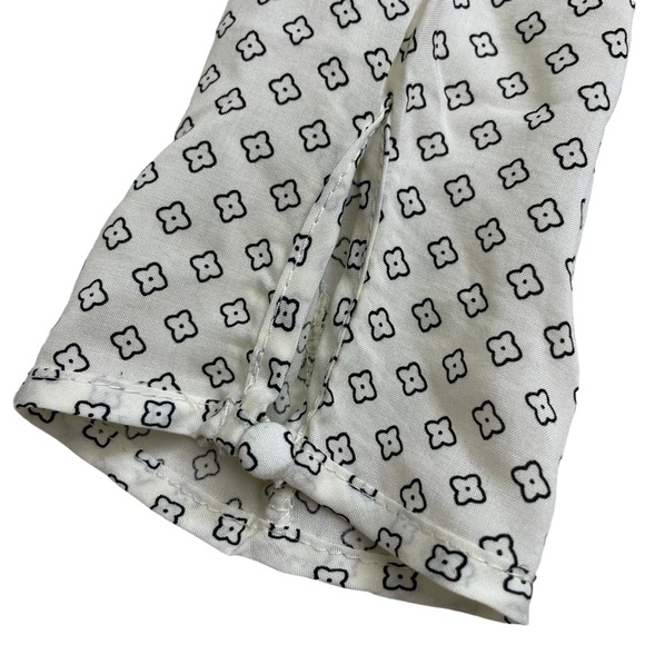 NWT Free People Deep V neck Cream Tunic Blouse/Mini Dress - Picture 11 of 15